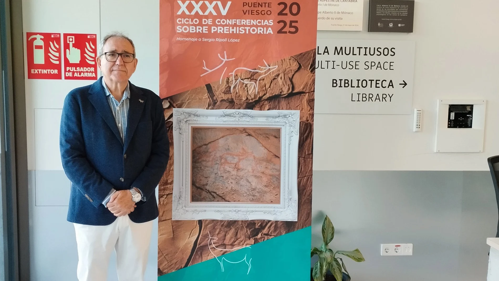 CANTABRIA.-El Ciclo de Puente Viesgo analiza este miércoles el patrimonio paleolítico de Costa Quebrada