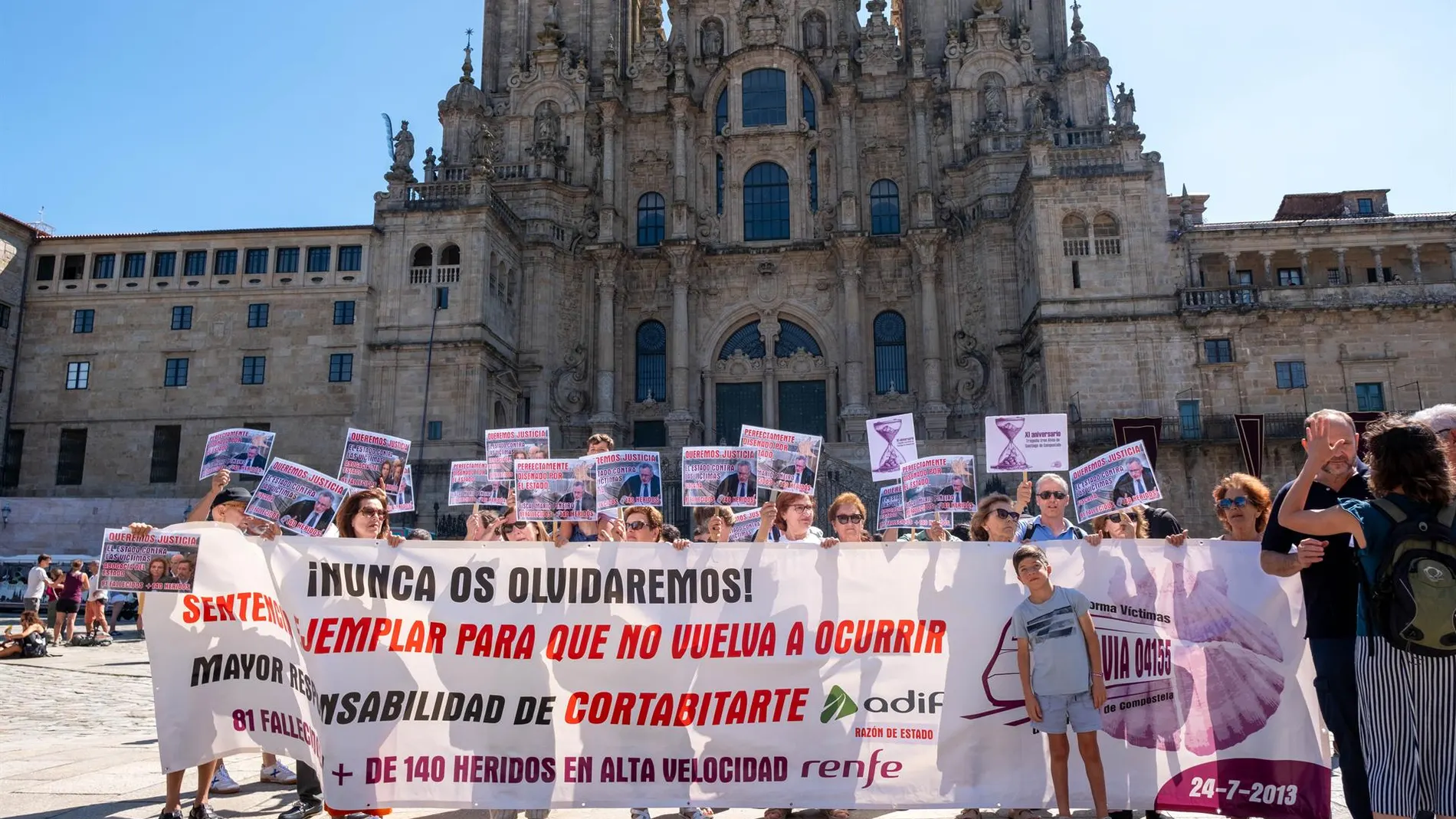 Víctimas de Angrois exigen que el Estado repita el informe sobre las causas que 12 años después solo culpa al maquinista