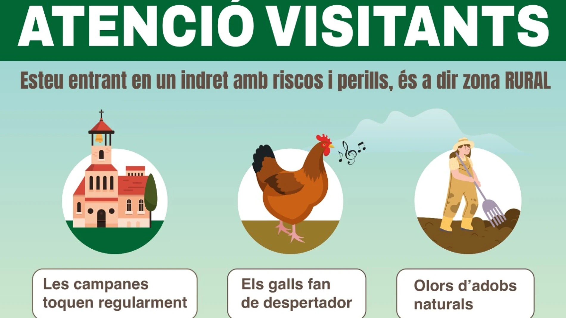 El mundo rural de Cataluña contra los urbanitas: "si venís a hacer turismo sufriréis"