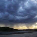 Imagen de archivo de una tormenta de verano 