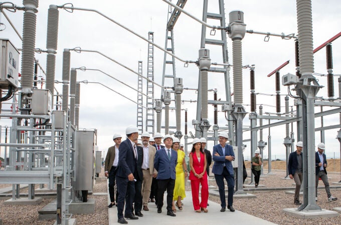 Inauguración de la subestación eléctrica Calera y Chozas 220 KV