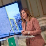 La alcaldesa María José Catalá, en la presentación de los nuevos contenidos del Centro de Interpretación del Santo Cáliz