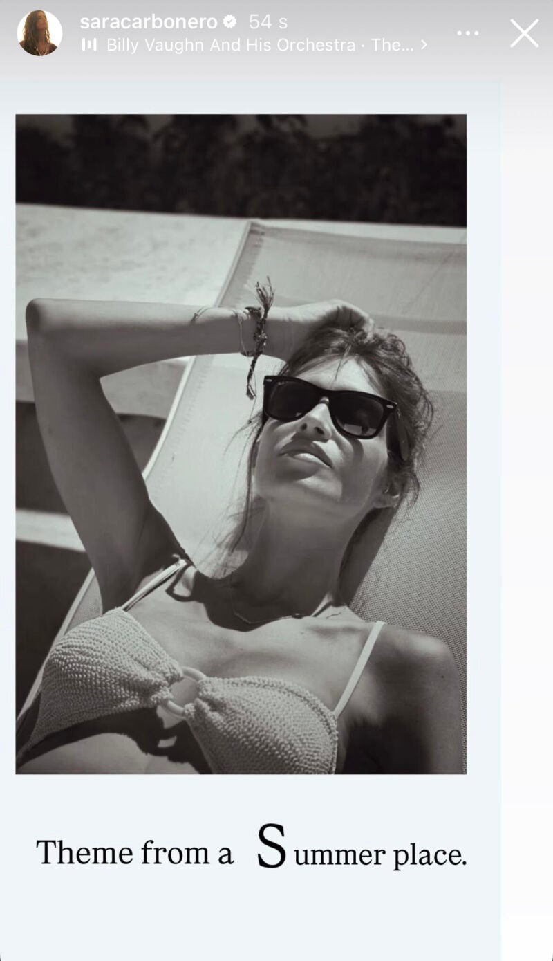 El bikini de Sara Carbonero.