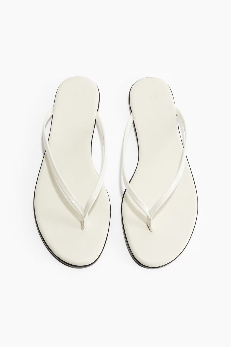 Chancletas.