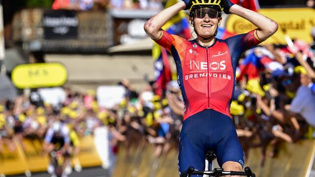 Ciclismo.-AMP.- El ciclista español Carlos Rodríguez abandona el Tour de Francia por una fractura de pelvis