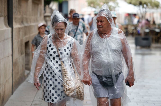 Lluvia en València