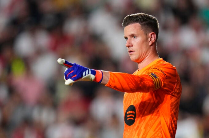 Marc-Andre ter Stegen en la primera vuelta de la temporada 2024/25
