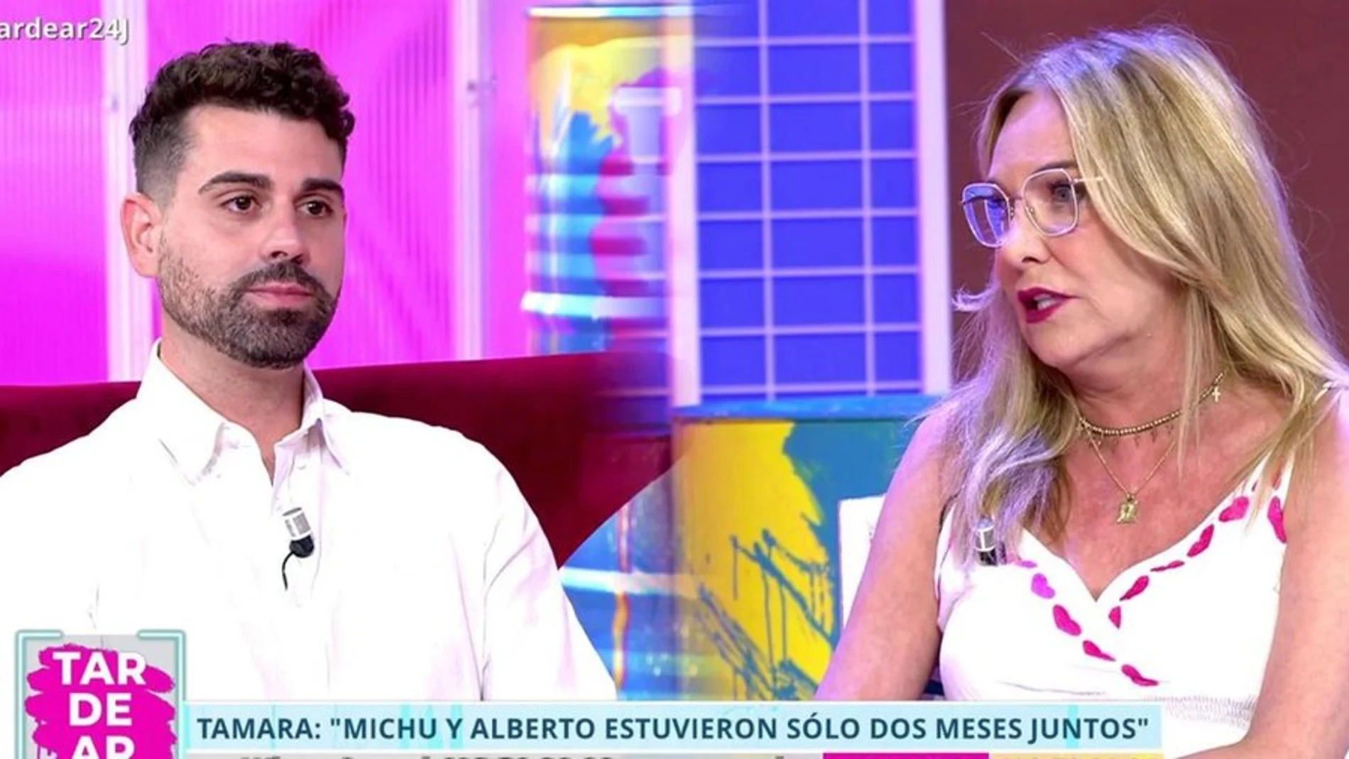 Alberto, ex de Michu, y Belén Rodríguez