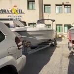Las dos embarcaciones incautadas cuando pretendían introducir 1.500 kilos de coca por Cádiz y Rota.