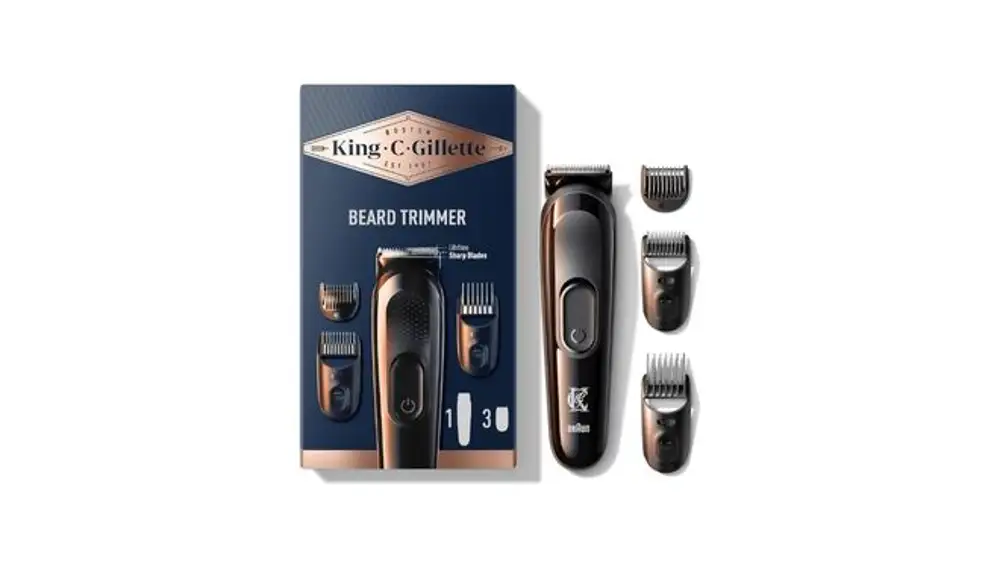 Kit de recortadora King C. Gillette