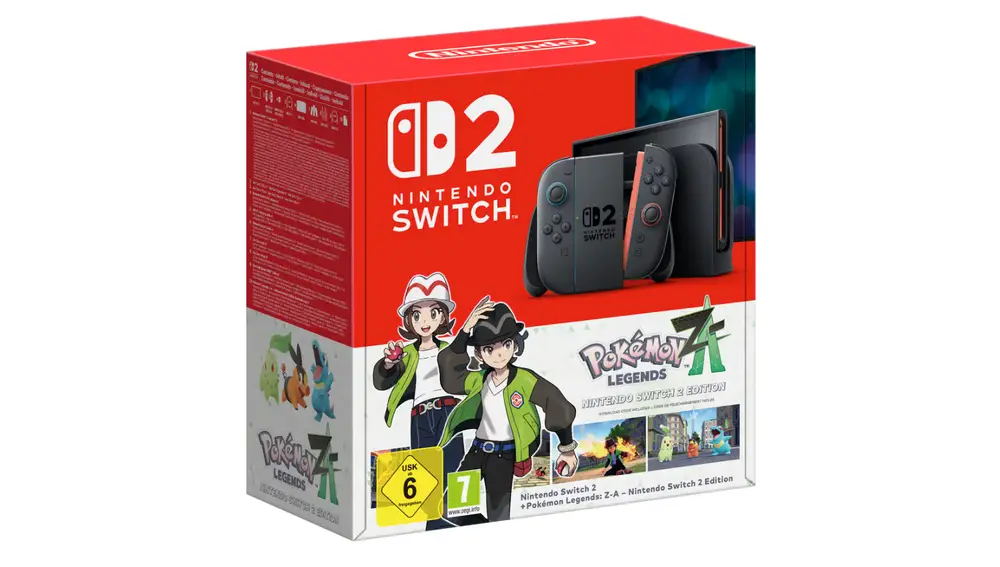 Leyendas Pokémon Z-A tiene su pack de Nintendo Switch 2