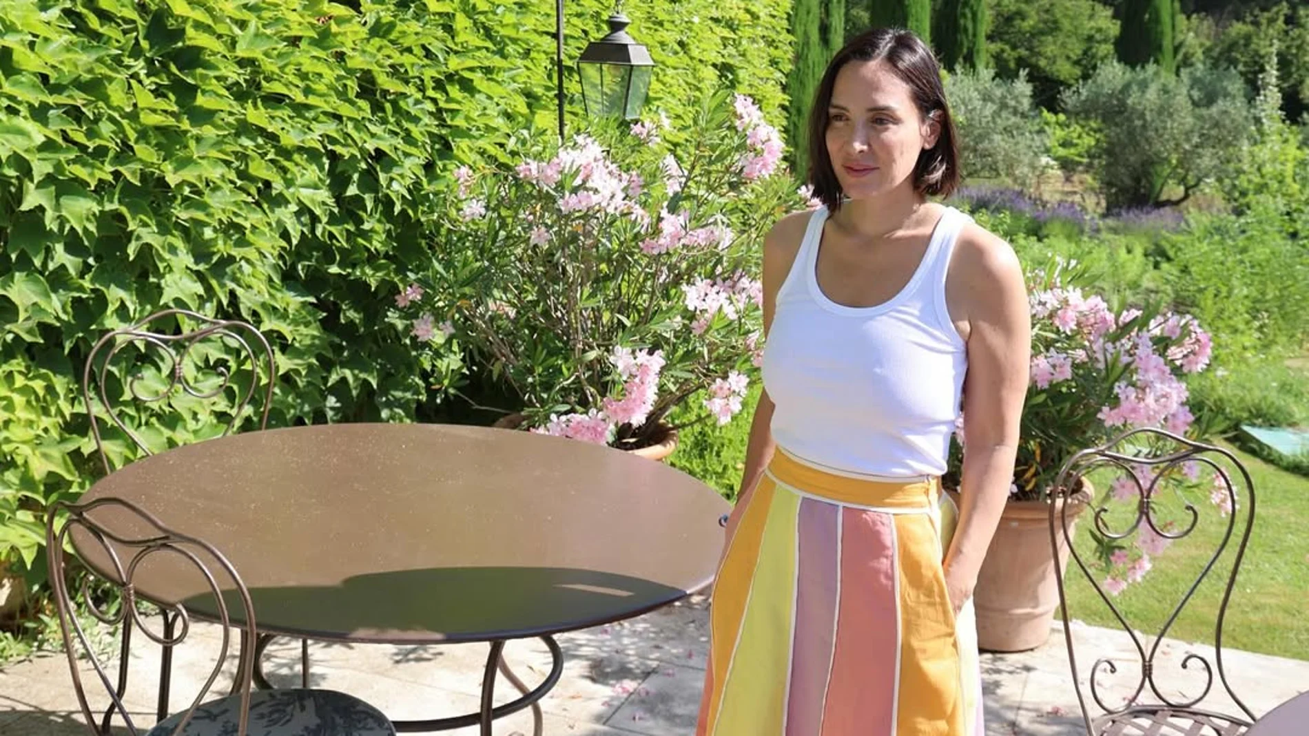 El look a todo color de Tamara Falcó.