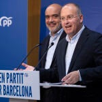 Rueda de prensa de tellado en Barcelona
