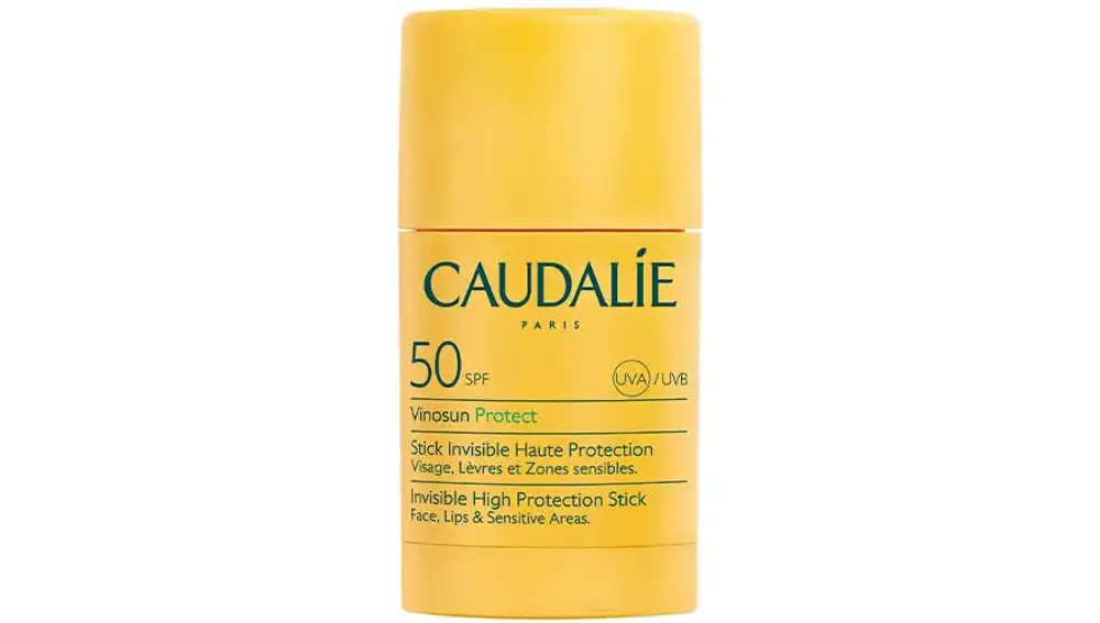 Bálsamo labial con SPF50 multifuncional.