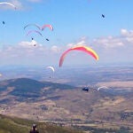 Parapente en el "paraíso" del vuelo, Piedrahíta