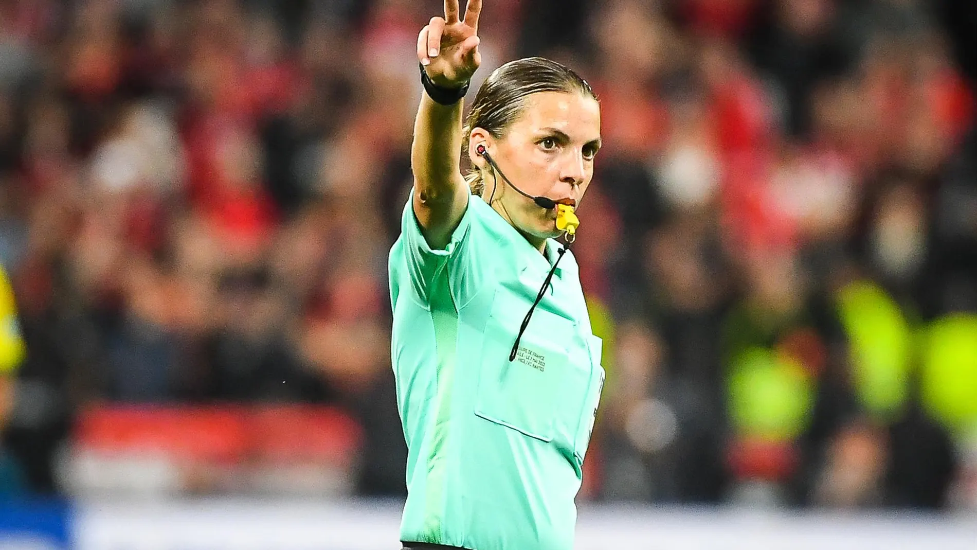 Fútbol/Selección.- La francesa Stéphanie Frappart, árbitra de la final de la Eurocopa entre España e Inglaterra