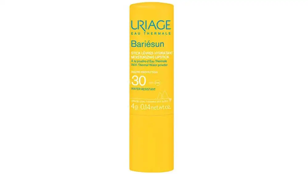 Bálsamo labial con SPF30.