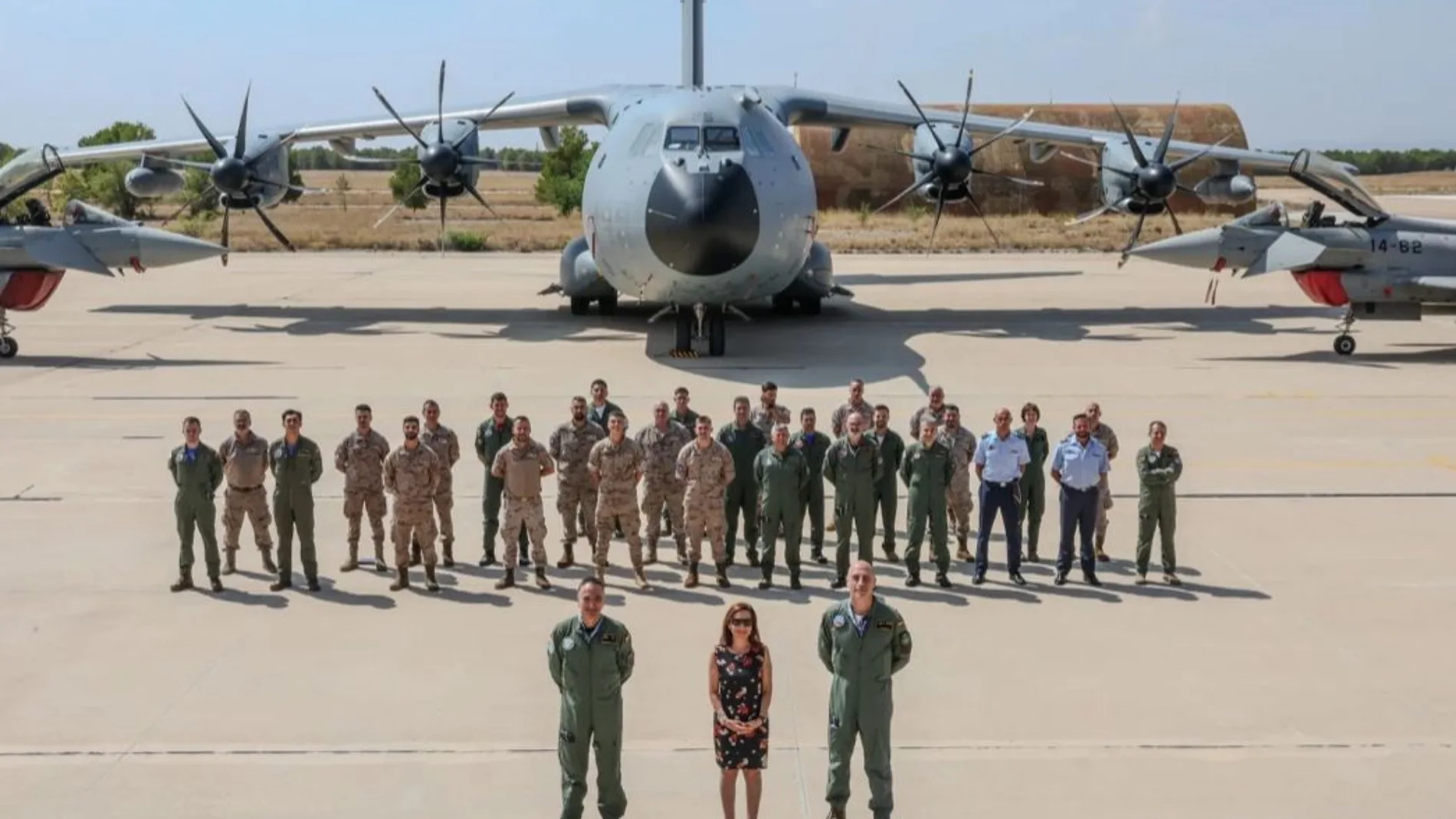 Margarita Robles en Albacete en agosto de 2024