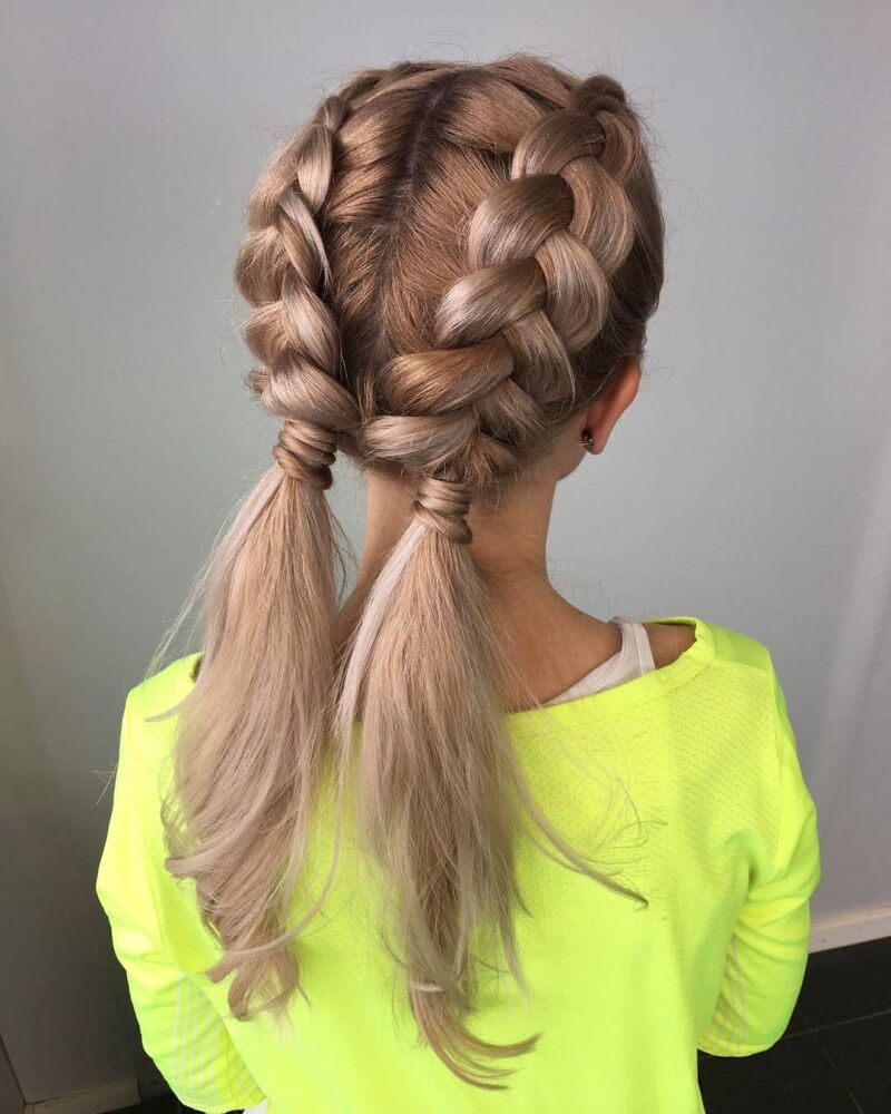 Trenzas dobles