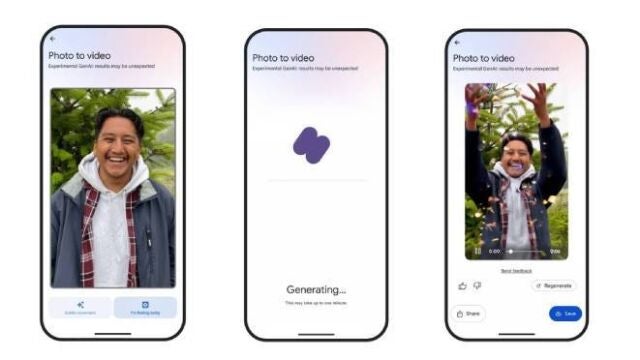 Google Fotos ahora puede crear vídeos cortos a partir de tus imágenes.