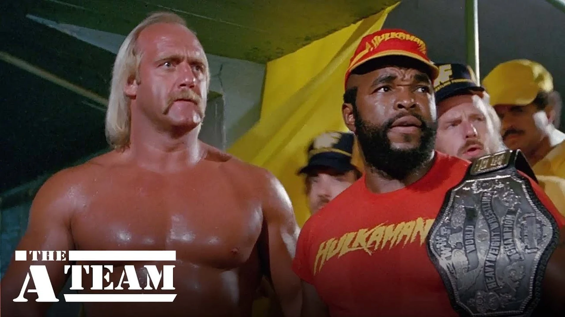 Una escena de Hogan en "El equipo A"