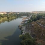 Río Tajo a su paso por Toledo