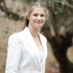 El look de la Princesa Leonor en Girona.