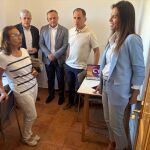 El viceconsejero de Transformación Digital, Luis Enrique Ortega, visita el centro asociado de Castrocontrigo