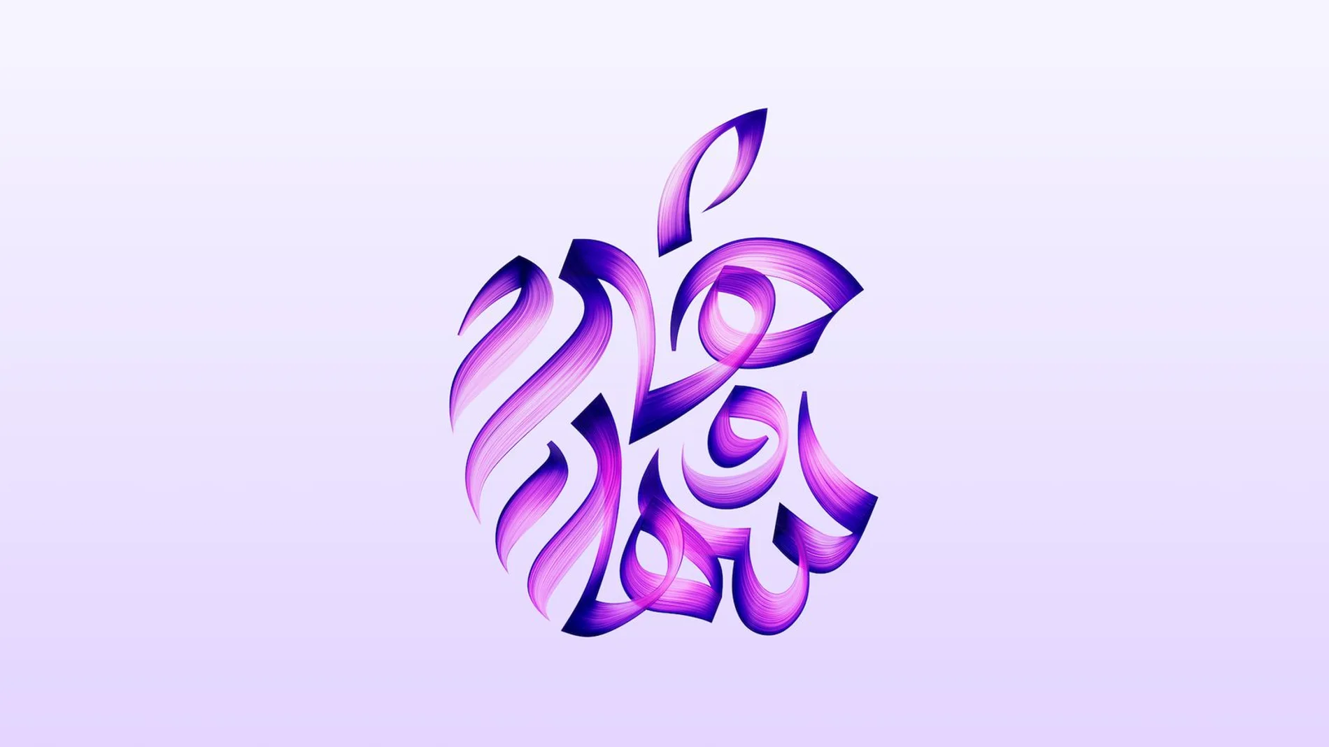 Fondo de pantalla con el logo de Apple