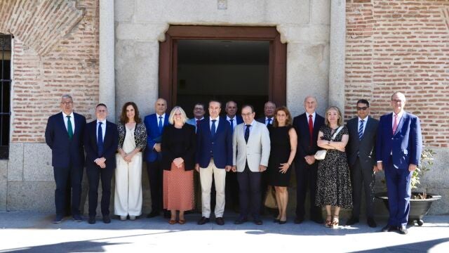 Reunión en el Ayuntamiento de Arévalo del Pleno del Consejo de la Abogacía de Castilla y León (CACYL)