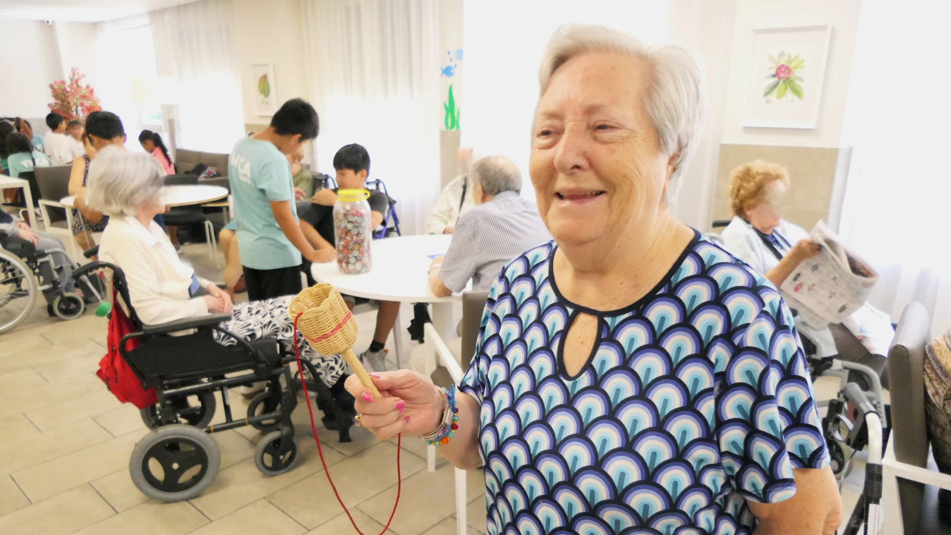 Participantes en las actividades del proyecto "Jugando entre Recuedos"