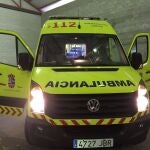 Ambulancia del GES de Lobios (Ourense).