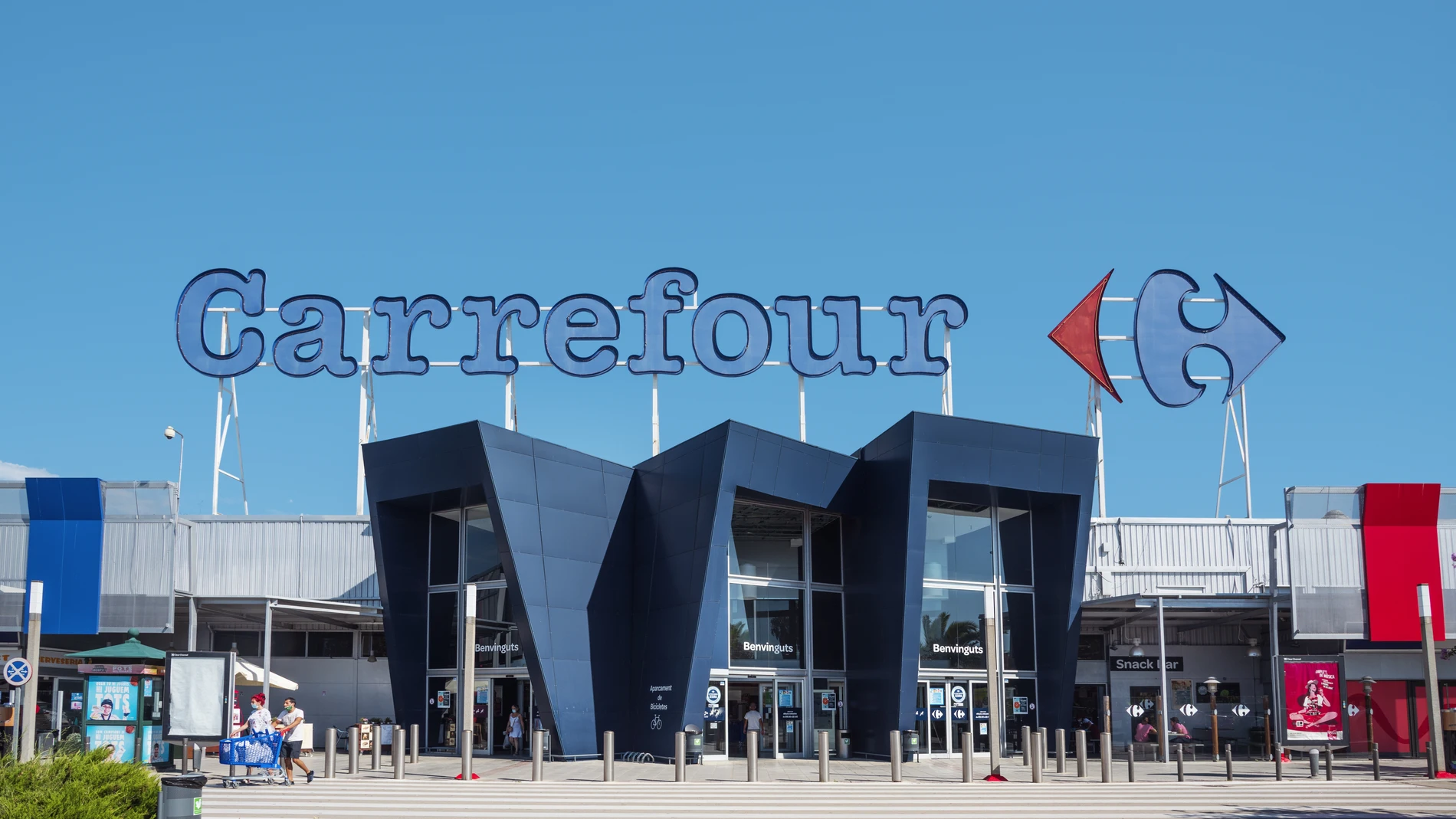 Hipermercado Carrefour en El Prat.