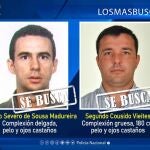 Sucesos.- Un profesor que abusó de menores y un capo de la droga, 4 de 'Los 10 más buscados' aún por la Policía