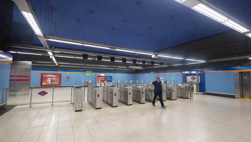 MADRID.-Corte de la Línea 7A de Metro entre Barrio de la Concepción y Canal desde este viernes con autobús gratuito