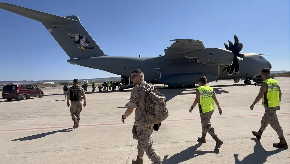 Los primeros efectivos del Ejército del Aire ya están en Lituania
