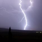 Las tormentas dejaron más de 600 rayos en la Comunitat Valenciana, la mayoría en el sur de Alicante