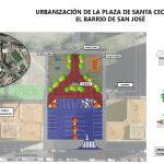 Urbanización de la Plaza de Santa Cecilia de Salamanca