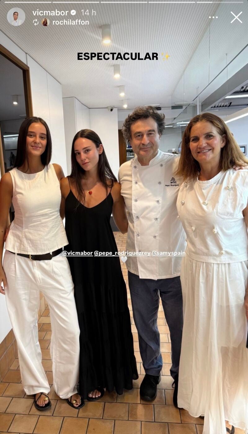 Victoria Federica con 'total look' en blanco.
