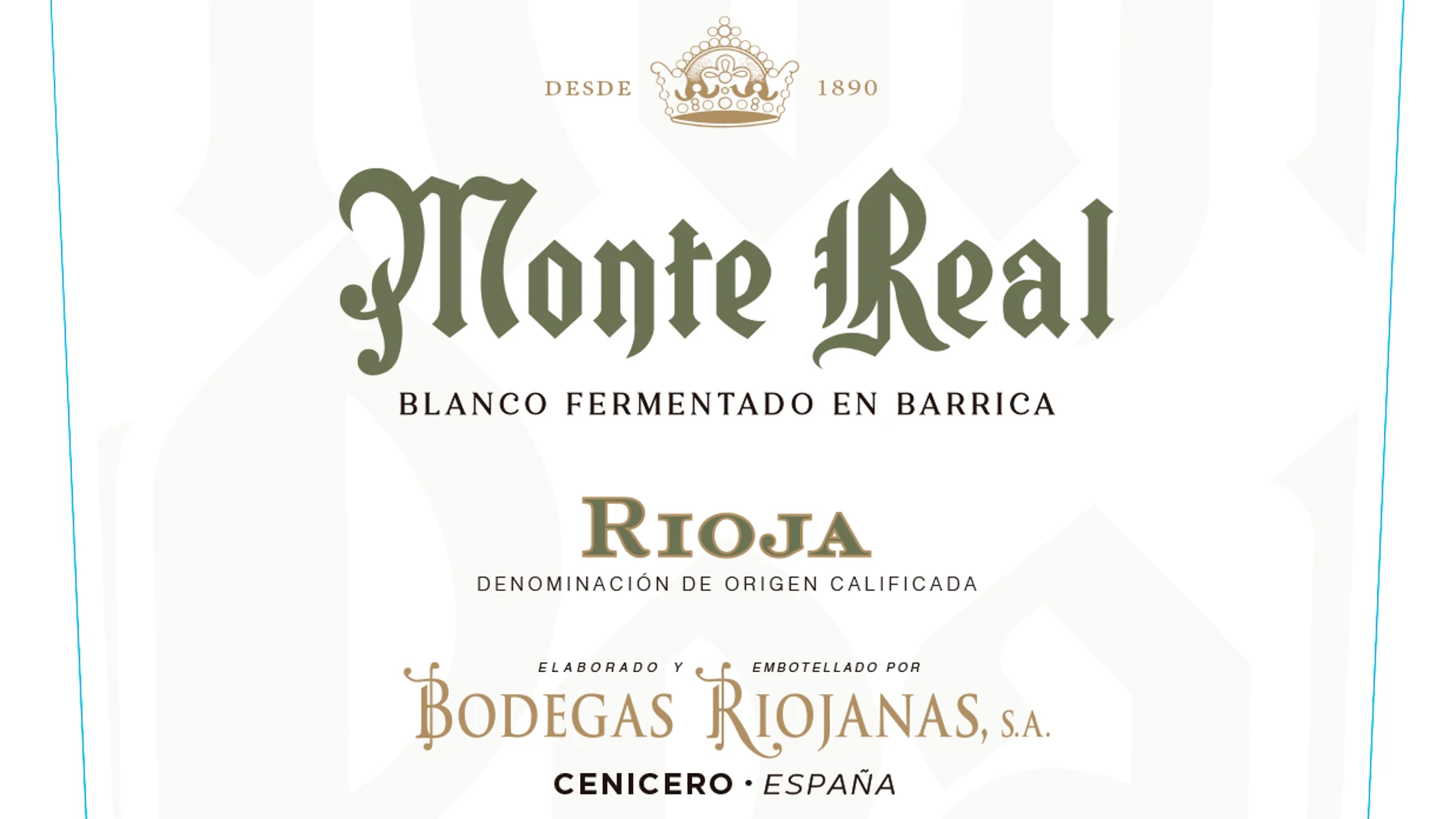 Ahora, Monte Real Blanco Fermentado en Barrica 2024