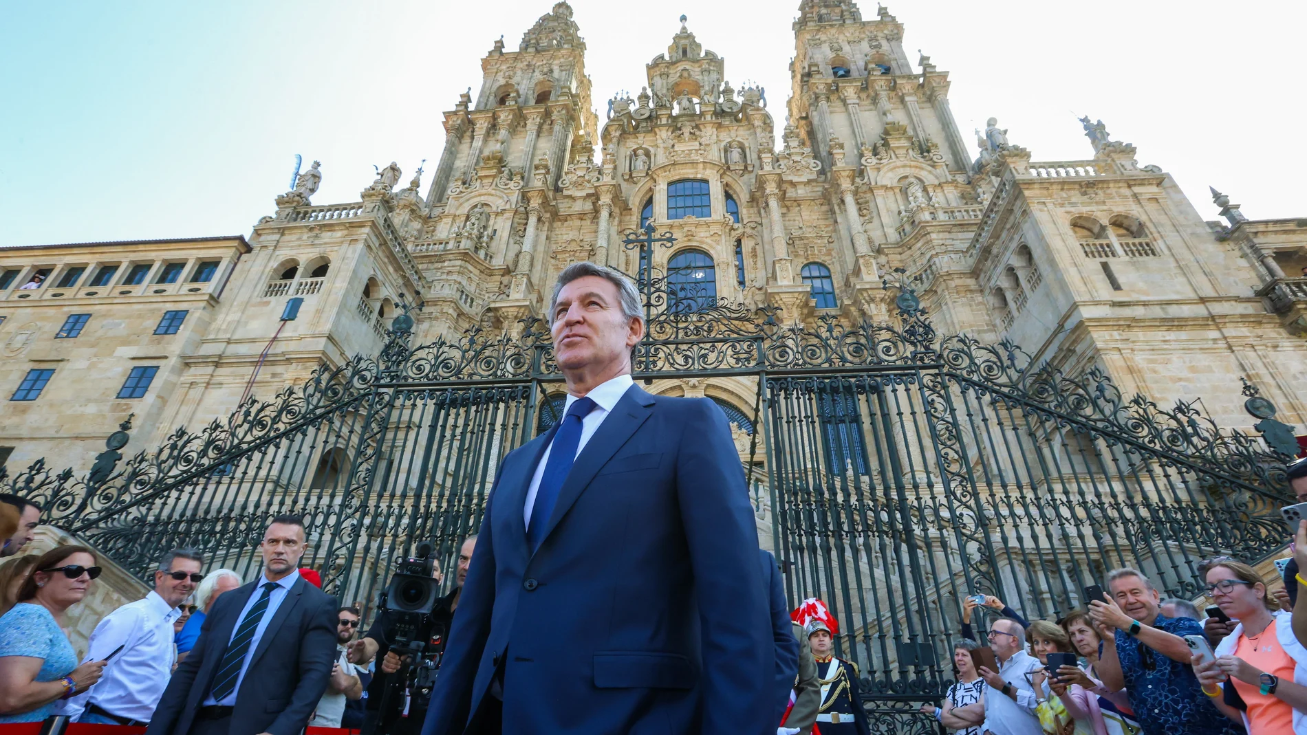 El líder del PP, Alberto Núñez Feijóo