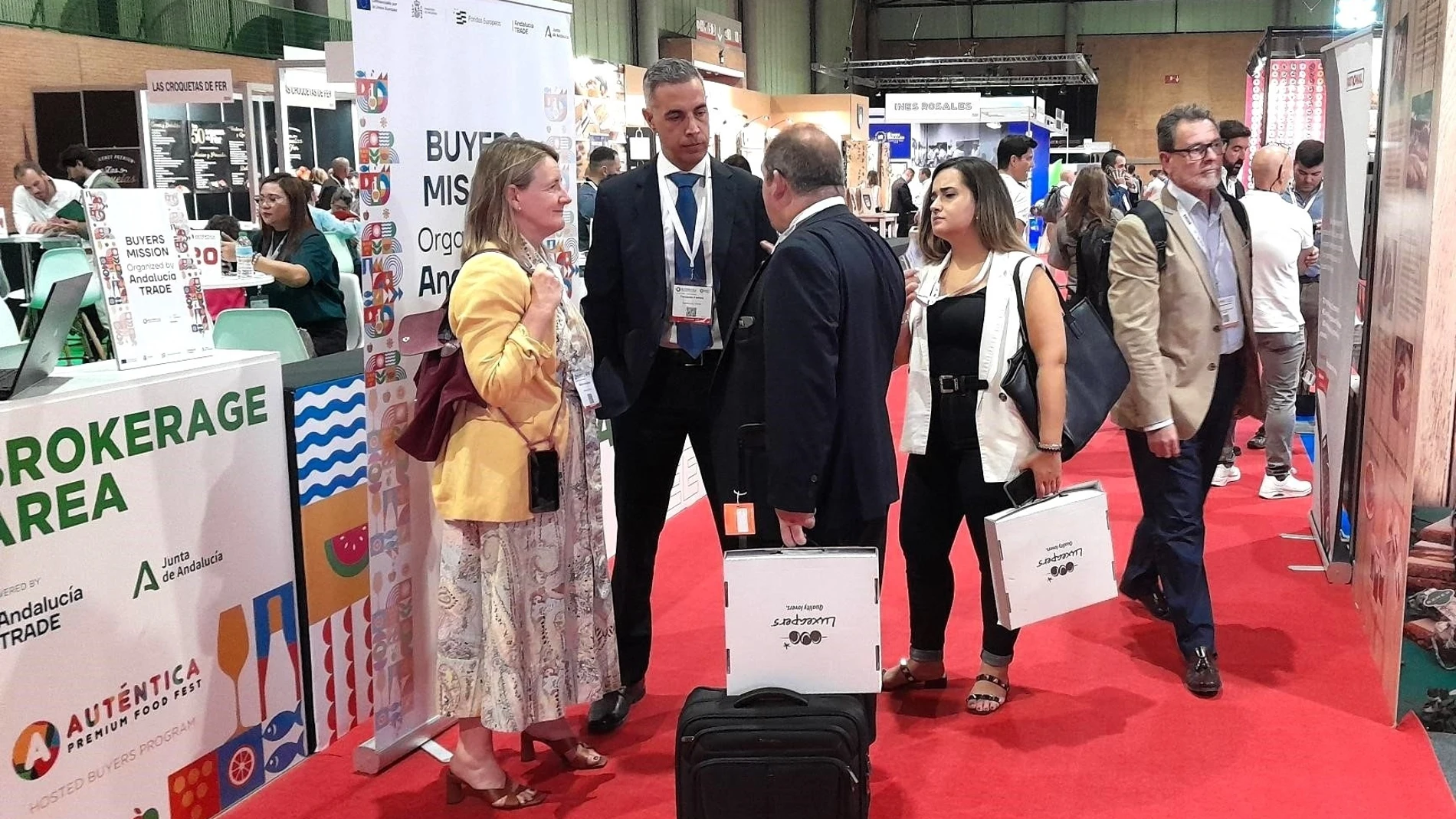Una feria agroalimentaria con participación de Andalucía Trade
