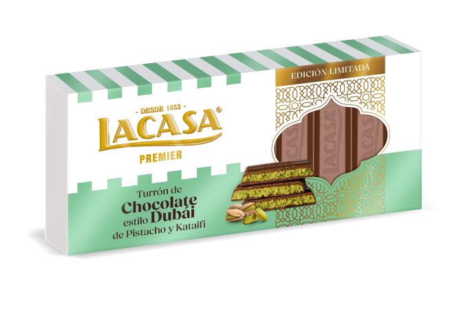 Turrón de Chocolate estilo Dubái 