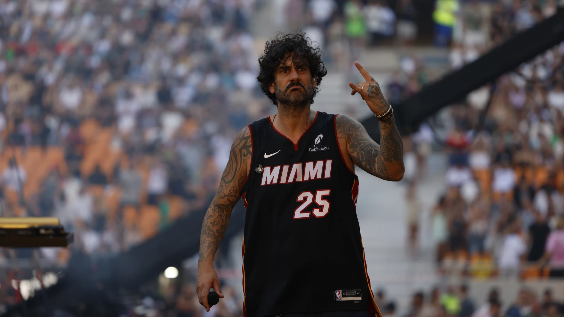 Melendi, en la Velada del Año V