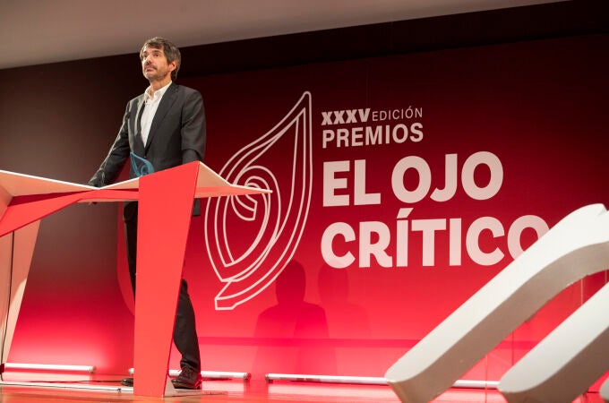 El ministro de Cultura durante la entrega de premios