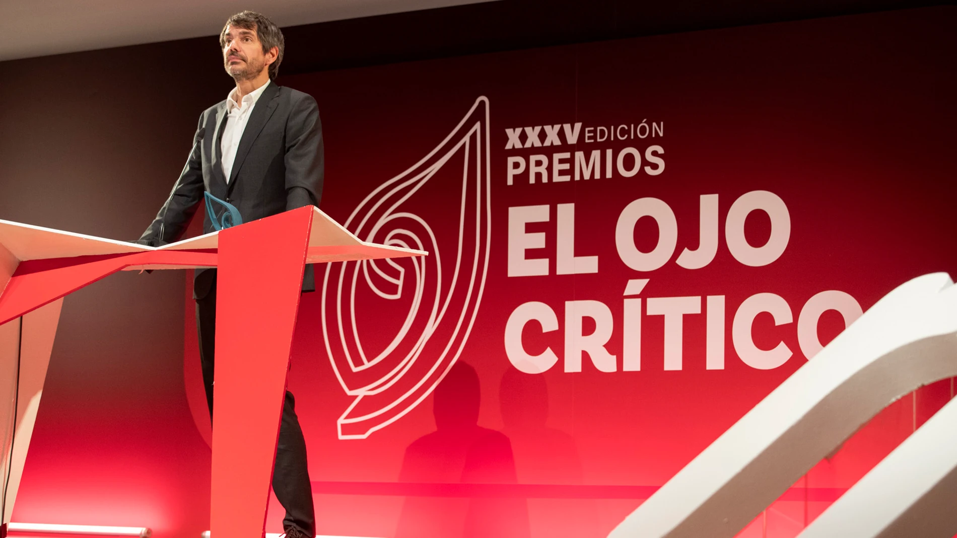El ministro de Cultura durante la entrega de premios