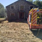 Incendio en una vivienda de Folgoso (León)