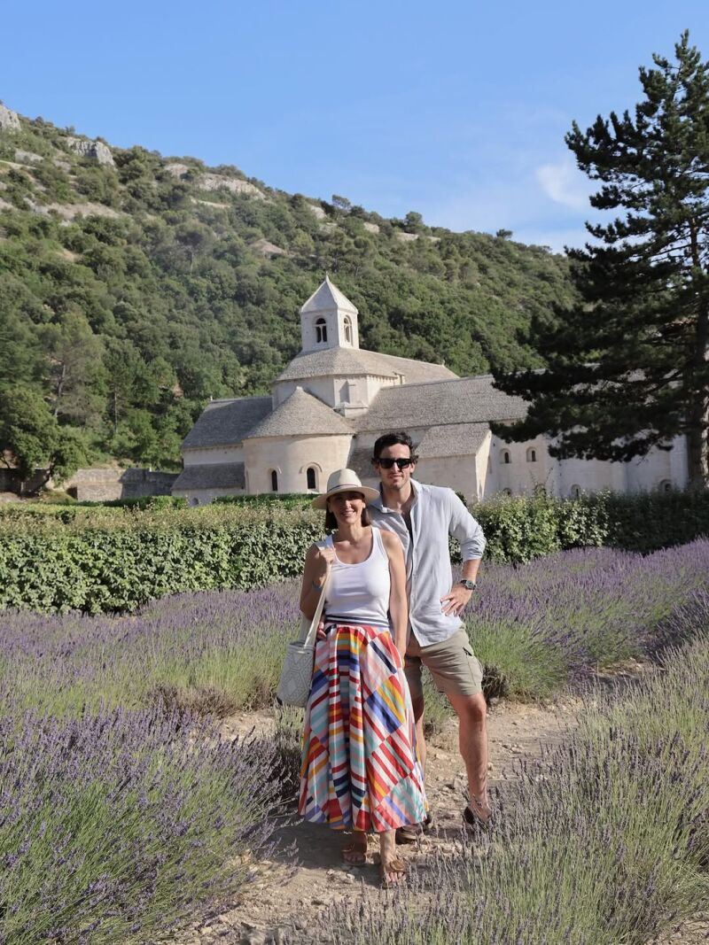 Tamara Falcó en Provenza con Íñigo Onieva.