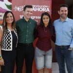 La vicesecretaria general del PSOECyL, Nuria Rubio, participa en el Congreso de Juventudes Socialistas de Zamora, junto al secretario general del PSOE de Zamora, Antidio Fagúndez