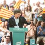 Puigdemont asiste al V aniversario de Junts en Prats de Molló (Francia)